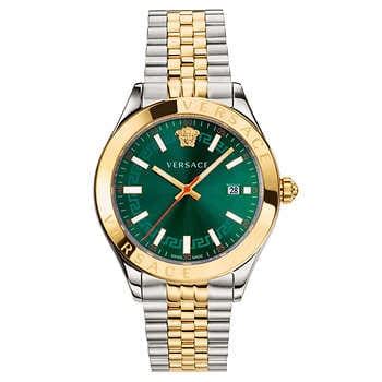 versace hellenyium watch mens|versace green sunray dial.